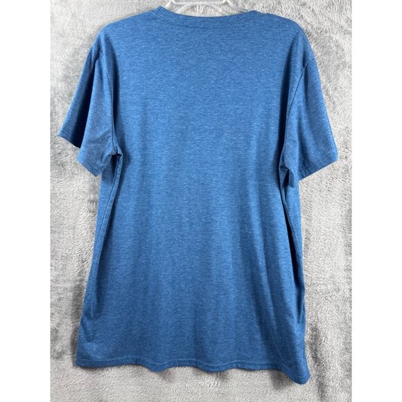 Teacher Graphic T-Shirt "Teach Love Inspire" Blue - Picture 7 of 7